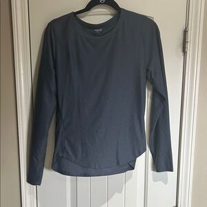 Navy Long Sleeve Top